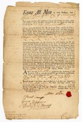 Probated will of John Ablin, 1757