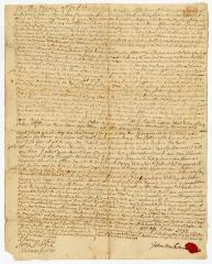 Probated will of John Mackies, 1757