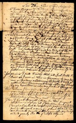 Probated will of Isaac Bragaw, 1757