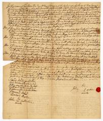 Probated will of John Archer, 1758