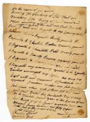 Probated will of Meriam Fowler, 1758