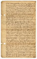 Probated will of James Darcy, 1758
