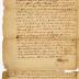 Probated will of Douglas Sholto, 1758