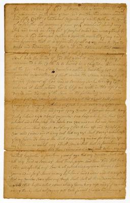 Probated will of Nathan Carpenter, 1758