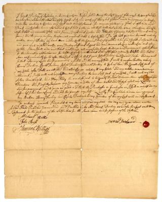 Probated will of Garrit Durland, 1758