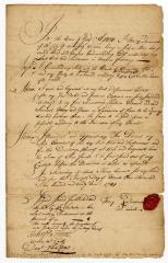 Probated will of Mary Dunscombe, 1758