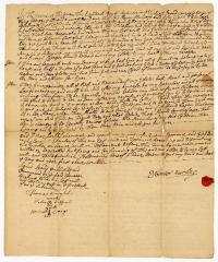 Probated will of Ebenezer Burling, 1758