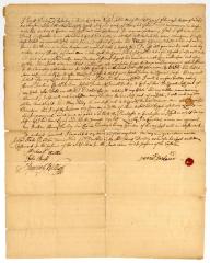 Probated will of Garrit Durland, 1758