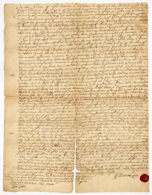 Probated will of William Leconte, 1758