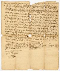 Probated will of Joseph Horton, 1758