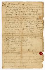 Probated will of Edward Leasey, 1758