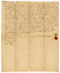 Probated will of James Hand, 1758