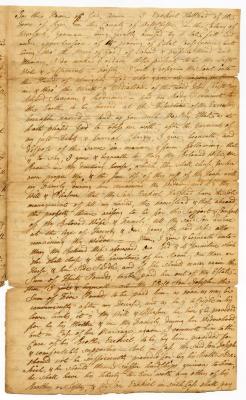 Probated will of Ezekiel Halstead, 1758