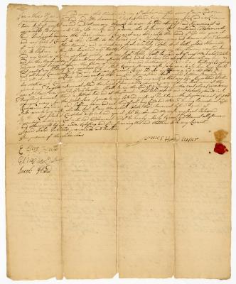 Probated will of James Hand, 1758