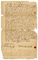Probated will of Zachariah Smith, 1758