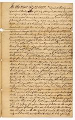 Probated will of Elizabeth Thodey, 1765