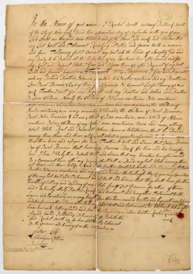 Probated will of Rachel Smith, 1758