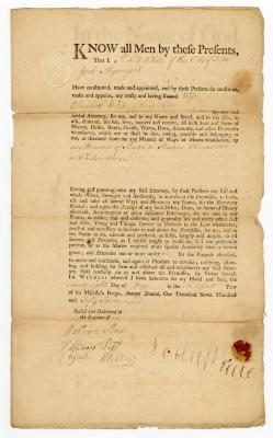 Probated will of Robert White, 1758