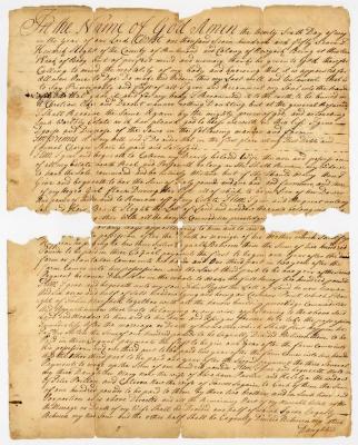 Probated will of Hendrick Sleght, 1758