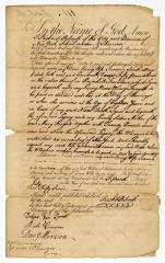 Probated will of Richard Smith, 1758