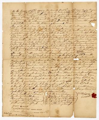 Probated will of Wilhelmus Bennet, 1759