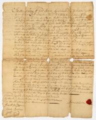 Probated will of James Wilson, 1758