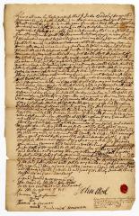 Probated will of John Bedel, 1759