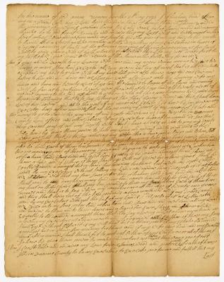 Probated will of Abraham Bond, 1759