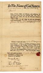 Probated will of Samuel Coleman, 1759
