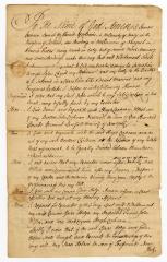 Probated will of James Cochran, 1759