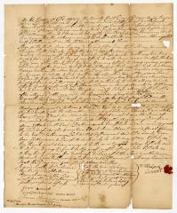 Probated will of Wilhelmus Bennet, 1759