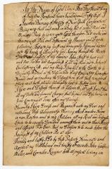 Probated will of Jacobus Warring, 1758