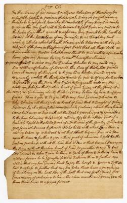 Probated will of William Johnson, 1759