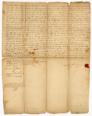 Probated will of Sampson Crooker, 1759