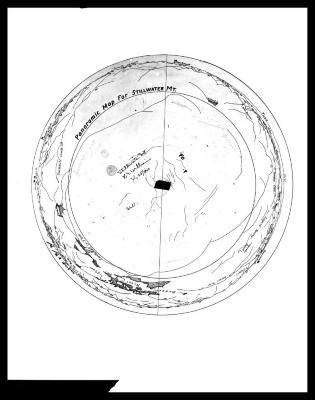 Panoramic map for Stillwater Mountain