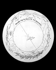 Panoramic map for Adams Mountain Fire Observatory