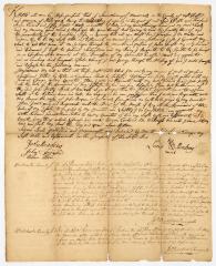 Probated will of Lewis Mondrong, 1759