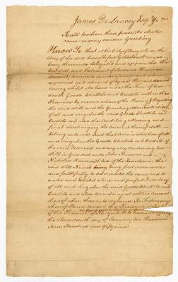 Probated will of Susannah Thurman, 1759