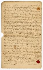 Probated will of Zophar Smith, 1759