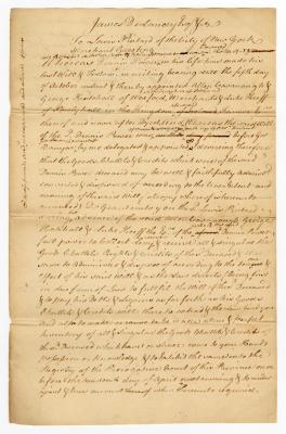 Probated will of Dennis Power, 1759