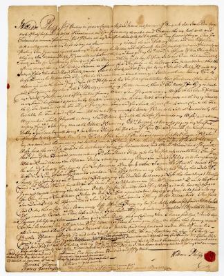 Probated will of William Philips, 1759