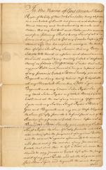 Probated will of Robert Ryder, 1759