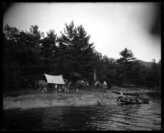 Boy Scout encampment on state land in Lake George