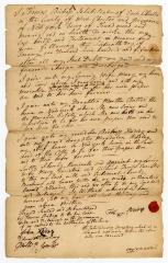 Probated will of Thomas Bishop, 1760