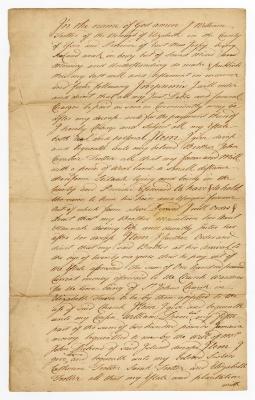 Probated will of William Trotter, 1759