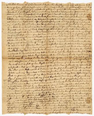 Probated will of Stephen Voorhees, 1759