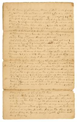 Probated will of Jonathan Wickes, 1759