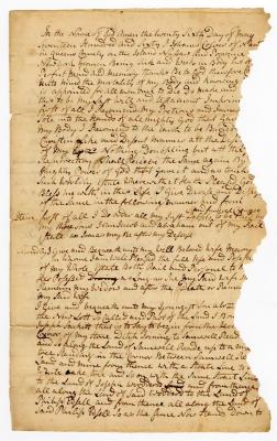 Probated will of Johanis Culver, 1760