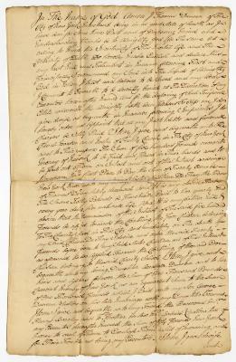 Probated will of Thomas Duncan, 1760