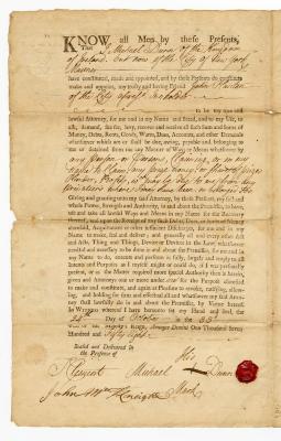 Probated will of Michael Dunn, 1760